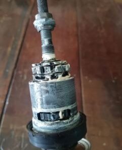 Bộ ruột đùm 3 số xe đạp Nhật bãi – ty số 82mm