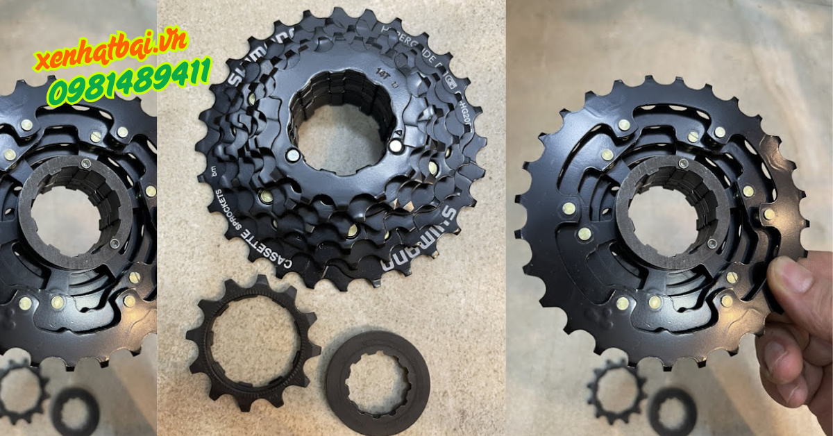 Líp Thả shimano HG200-7 Đen