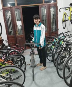 Xe đạp Nhật bãi nhẹ nhàng, an toàn cho học sinh